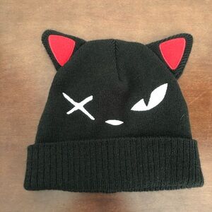 Emily Strange x Dolls Kill Miles Kitty Beanie
